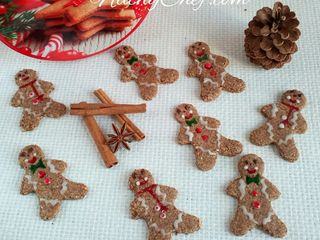 Gingerbread man healthy et sans gluten