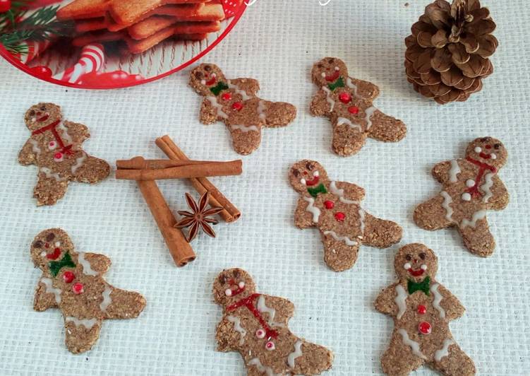 Nos 6 Meilleures Recettes de Gingerbread man healthy et sans gluten