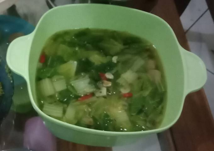 Resep Sayur Sawi Putih Mix Bakso Oleh Rini Oktasari - Cookpad