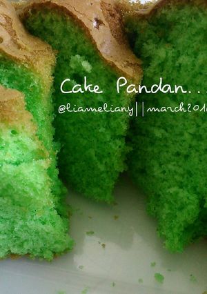 Foto resep Cake Pandan