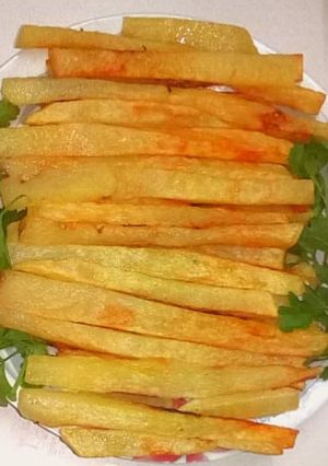 صورة لوصفة بطاطا مقلية