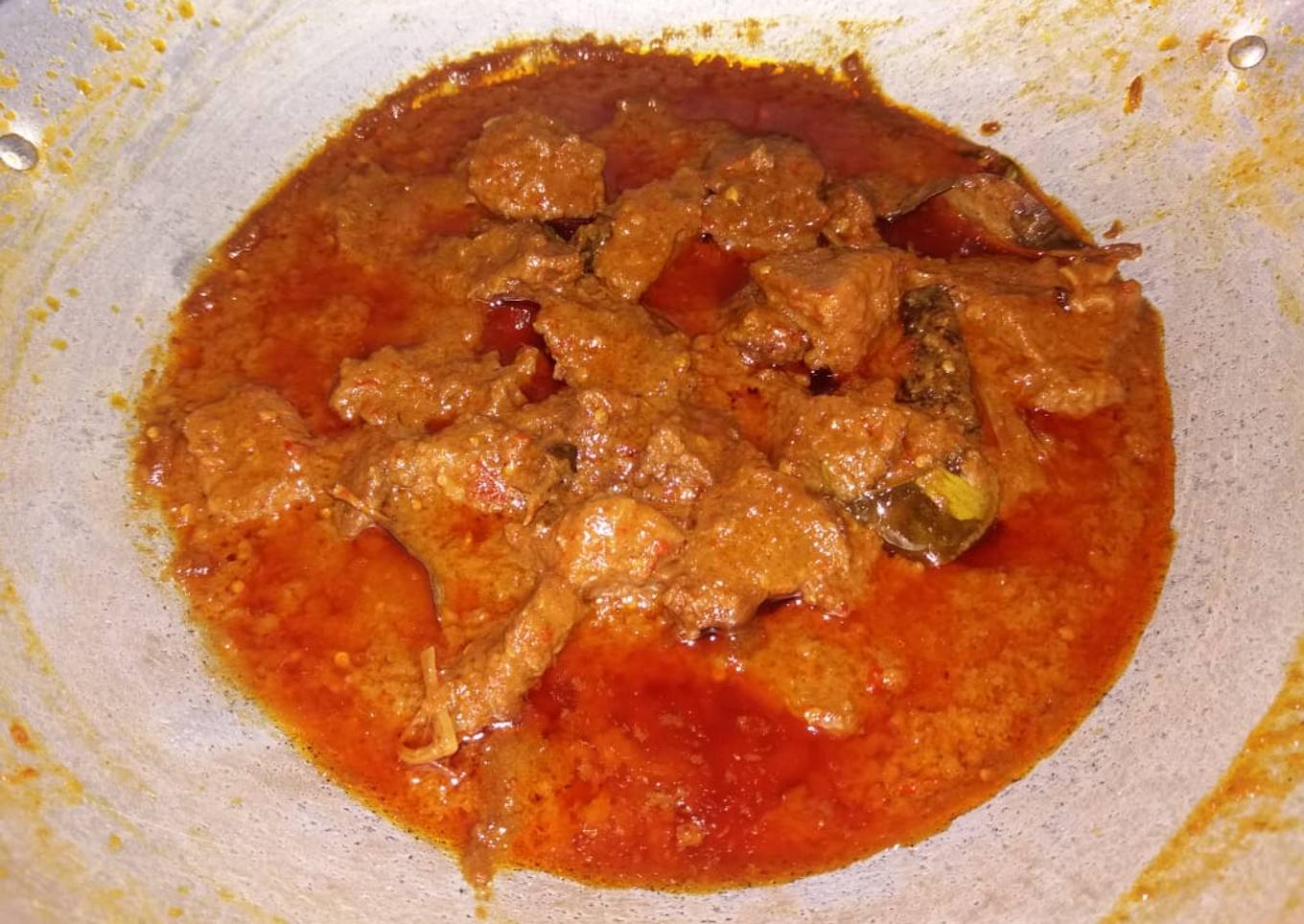 Rendang daging sapi super enak