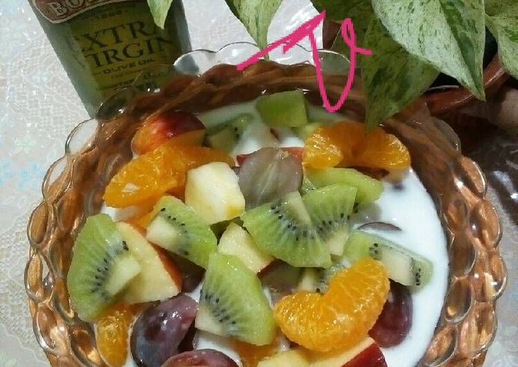 Resep Salad Buah Sehat untuk Hypertensi | Bahan Membuat Salad Buah Sehat untuk Hypertensi Yang Lezat Sekali