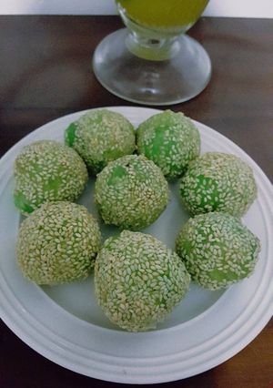 Foto resep Oncopan (Onde2 Coklat Pandan)