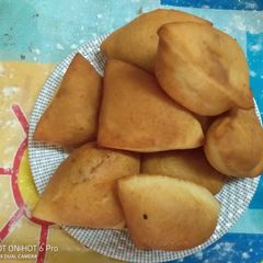A picture of Soft Saffron mandazi#mycreativesoftmandazicontest#4wkschallenge#.