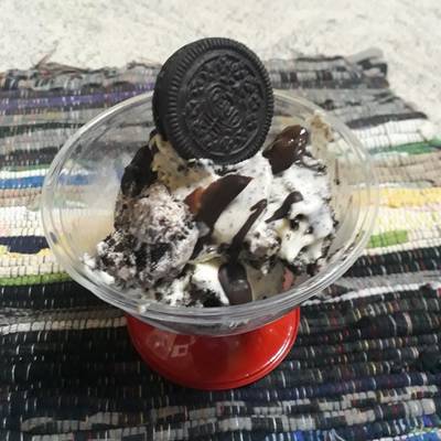 Helado de oreo.? Receta de Marita Sosa- Cookpad