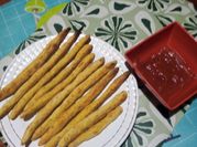 Una foto de palito de verdura horno