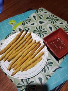 Una foto de Palitos de zanahoria sin huevo saludable