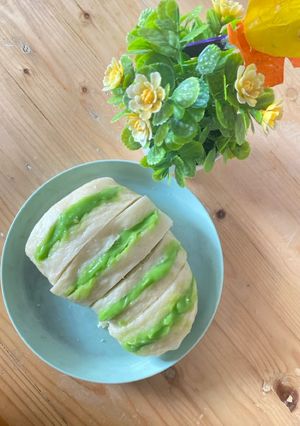 Foto resep Roti Kukus Pontianak (Selai Pandan)