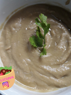 Una foto de Baba ganoush