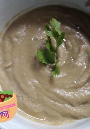 Una foto de Baba ganoush