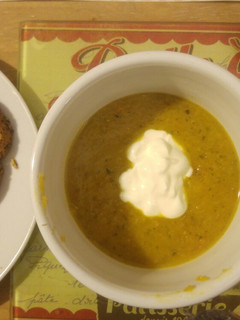 A picture of Spiced carrot soup.