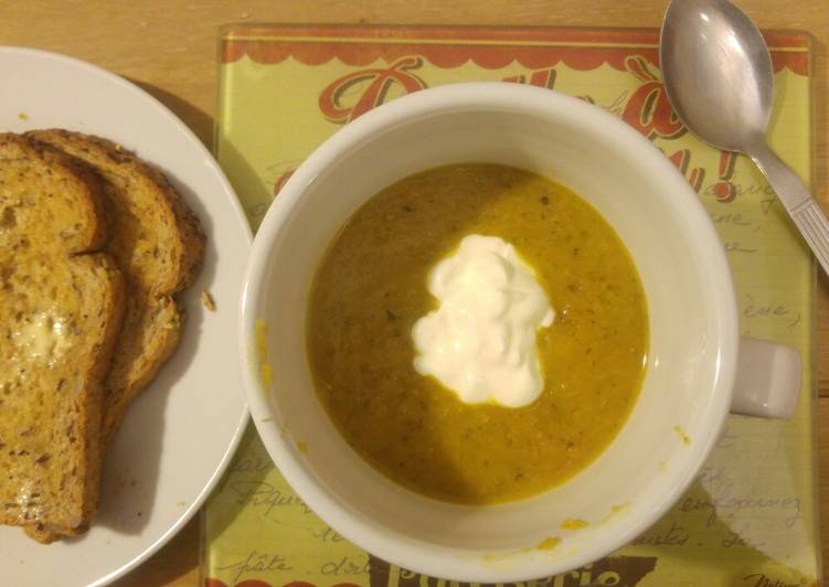 Recipe of Any-night-of-the-week Spiced carrot soup