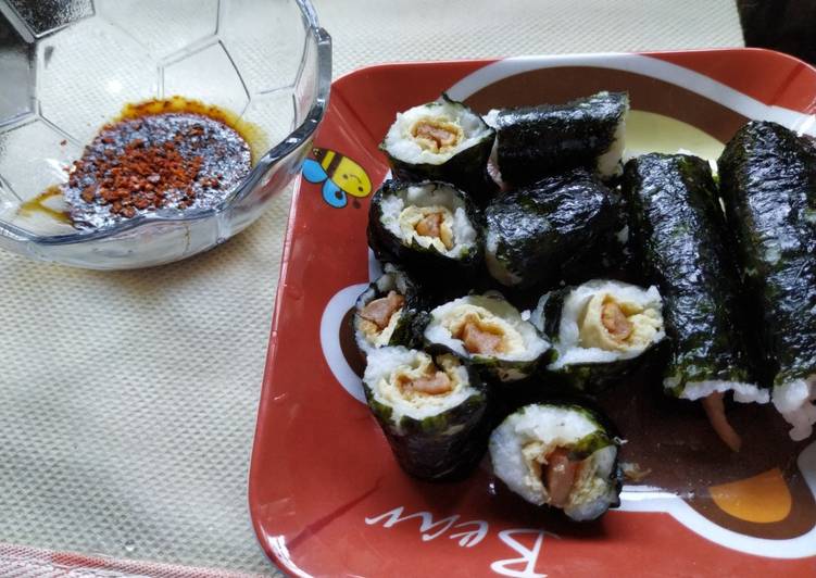 Sushi alakadar nya 😋
