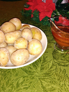 Una foto de Papas arrugadas con mojo