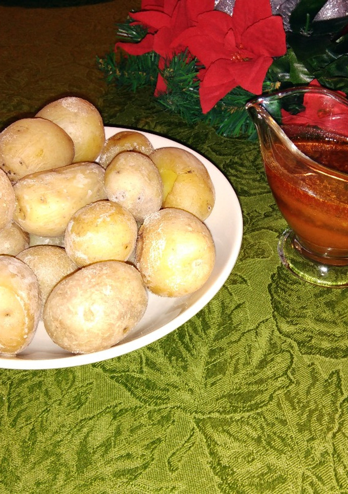 Una foto de Papas arrugadas con mojo