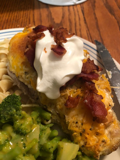 A picture of Cream Cheese Chicken with Bacon.