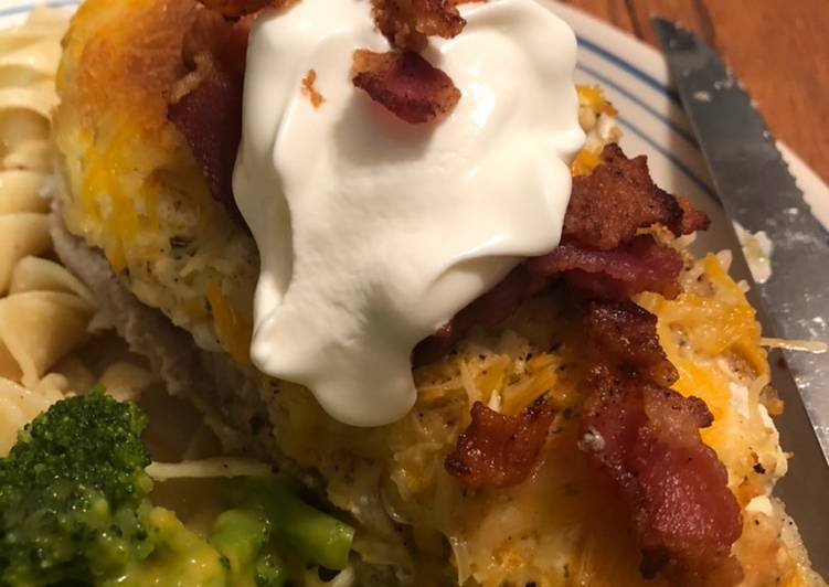 Easiest Way to Make Super Quick Homemade Cream Cheese Chicken with Bacon