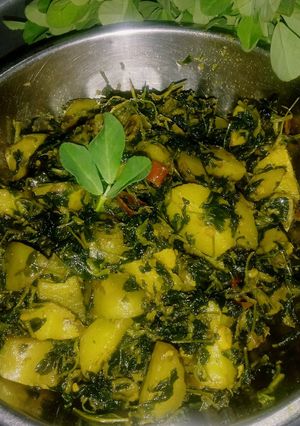 मेथी आलू की सब्जी(methi aloo ki sabzi recipe in hindi) रेसिपी मुख्य फोटो
