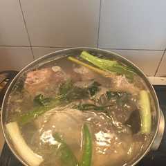 รูปของ Sup ikan kuwe bening