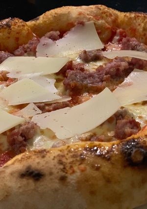 Zdjęcie przepisu Ciasto na pizzę domową.