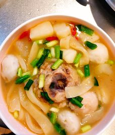 canh chân giò khoai