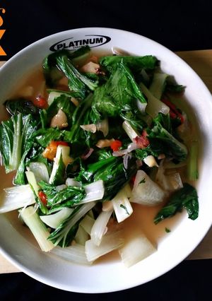 Foto resep Tumis sawi simple