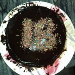 A picture of Chocolate banana cake.