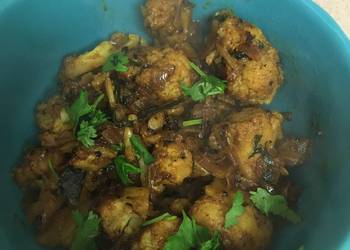 Easiest Way to Make Yummy Cauliflower Stir Fry Indian Stylemycookbook