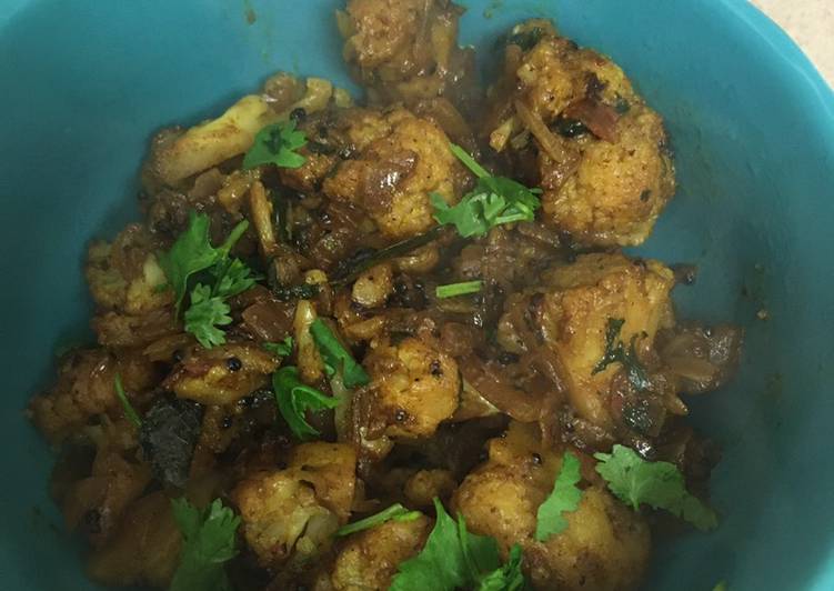 Easiest Way to Prepare Recipe of Cauliflower Stir Fry (Indian Style) #mycookbook