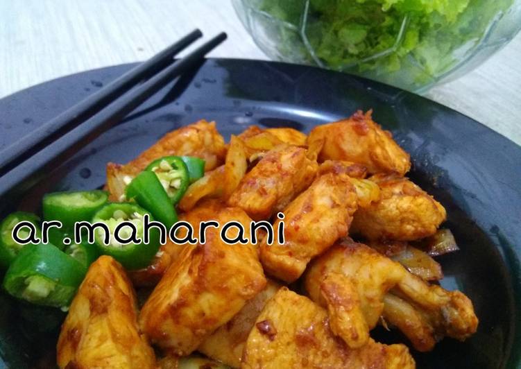 Resep DEBM- Ayam Panggang Pedas (Spicy Grilled Chicken), Bisa Manjain Lidah