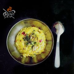 A picture of Corn Upma.