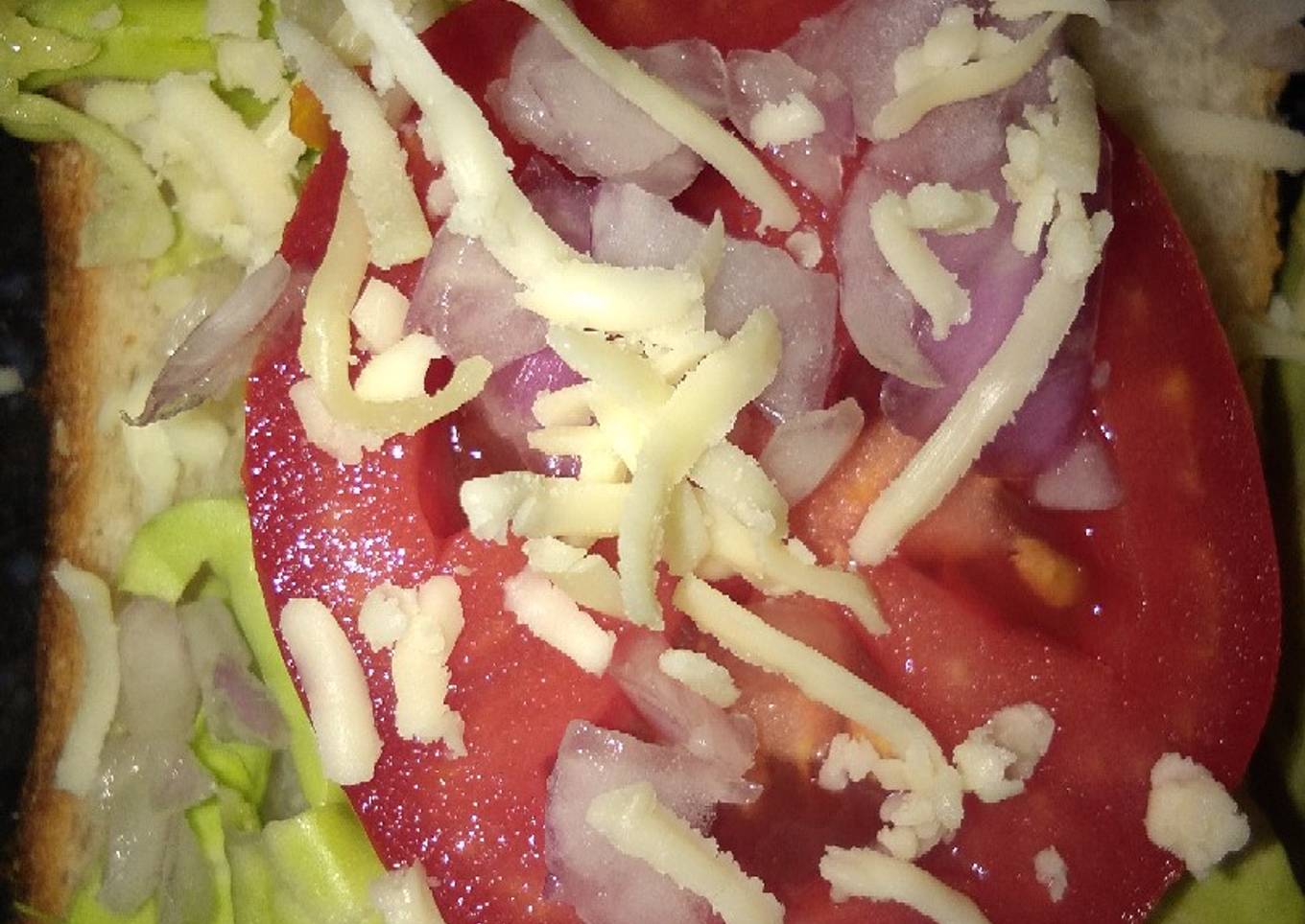 Vegetable sandwich