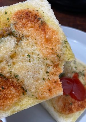 Foto resep Garlic cheese bread