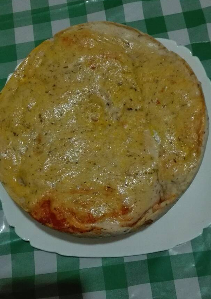 Una foto de Pan de orégano relleno
