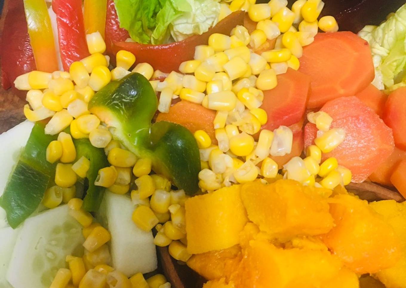 TABLA DE VEGETALES 🥔🥕🥦🥬🥒🍆🥑🍅🌶🫑🌽