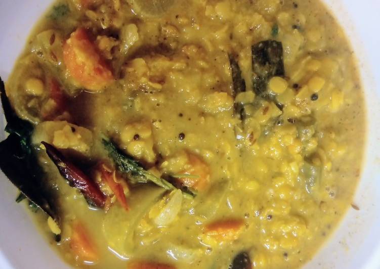 Recipe of Orissa Special Masala Odia Dalma in 27 Minutes for Family