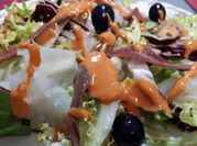 Una foto de bacalao con almendra