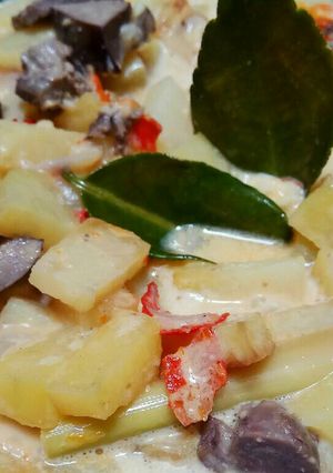 Foto resep Sambal Goreng Kentang Ati Ampela dengan Santan