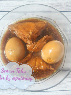 Foto resep Semur Tahu Telur