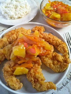 Foto resep (3.26) Ayam Fillet Kriuk Saus Asam Manis