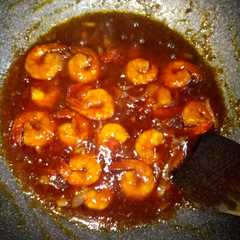 A picture of Udang asam manis ala Bun'ciz.
