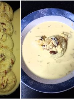 बंगाली रसमलाई (bengali rasmalai recipe in Hindi) रेसिपी मुख्य फोटो