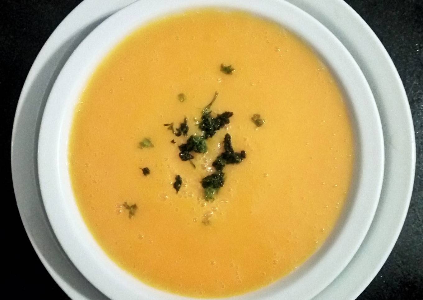 Sopa crema...¡de puchero!