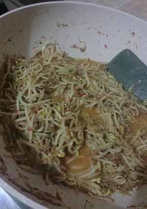 Foto resep Daging giling saus toge