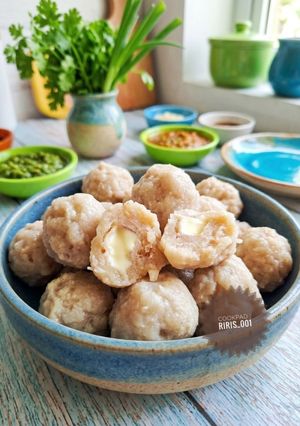 Foto resep 1193. Pentol Kriwil Isi Keju