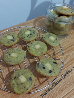 Foto resep Matcha Cheese Cookies