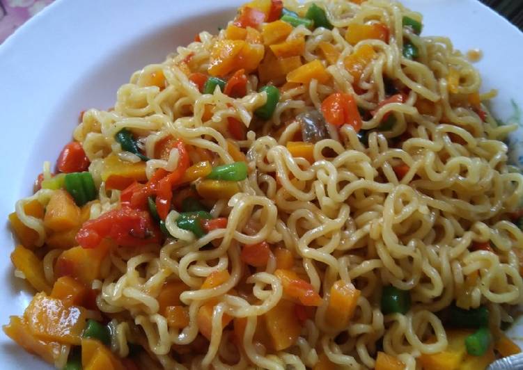 Stir fry Noodles with veggies