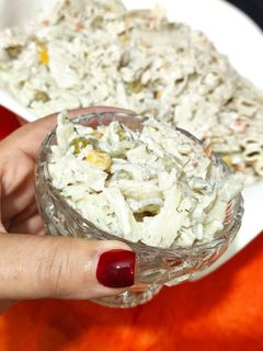 عکسی از دستور سالاد ماکارونی