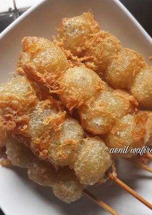 Foto resep Cilor Bandung (cilok telor) ala abang2 + saos